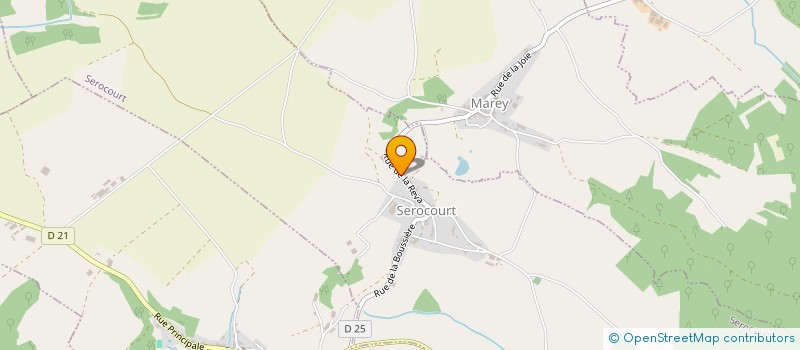 localisation de l'entreprise MONSIEUR CHRISTOPHE BRIOT  LES VALLOIS