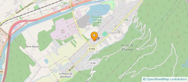 localisation de l'entreprise MONSIEUR CHRISTOPHE BRISSON  GRIGNON