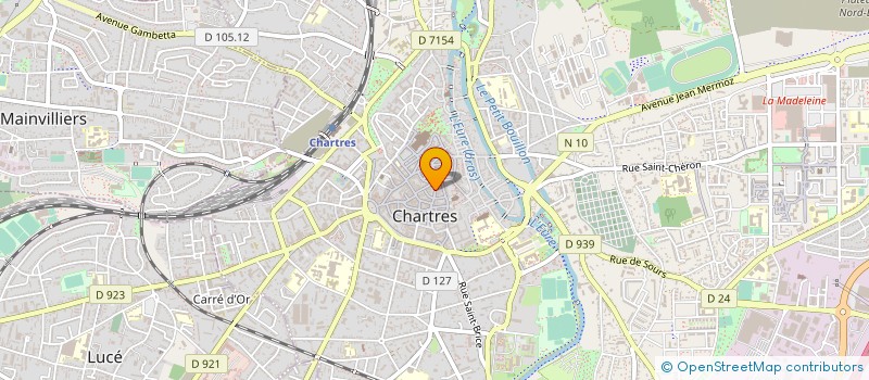 localisation de l'entreprise MONSIEUR CHRISTOPHE BROCHETON à CHARTRES