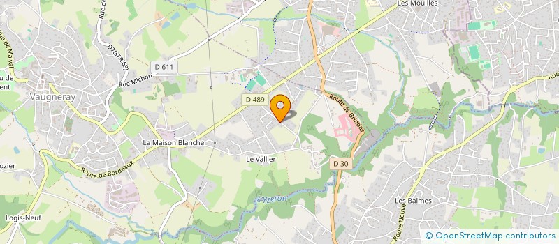 localisation de l'entreprise MONSIEUR CHRISTOPHE BROCHIER  VAUGNERAY