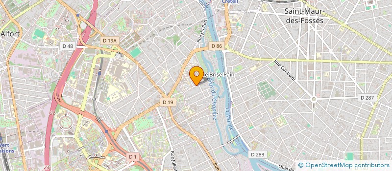 localisation de l'entreprise MONSIEUR CHRISTOPHE BROIZAT à CRETEIL