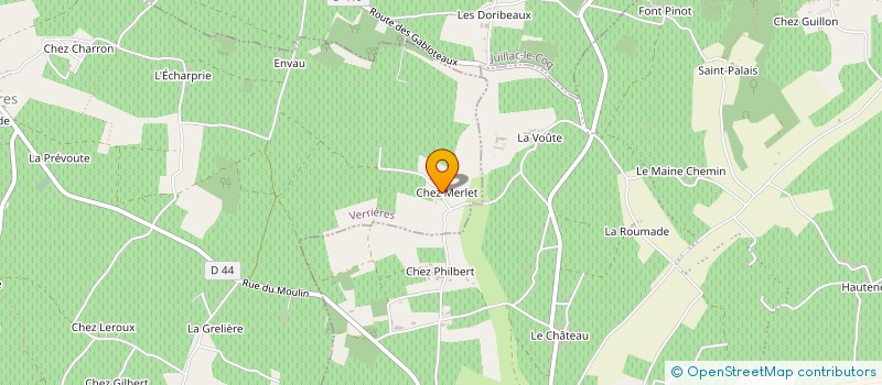 localisation de l'entreprise MONSIEUR CHRISTOPHE BROSSEAU à VERRIERES