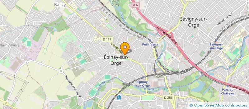 localisation de l'entreprise MONSIEUR CHRISTOPHE BROTONS à EPINAY-SUR-ORGE