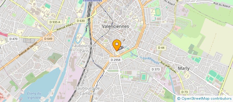 localisation de l'entreprise MONSIEUR CHRISTOPHE BROUILLARD à VALENCIENNES