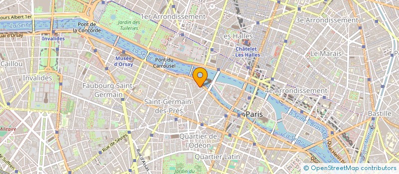 localisation de l'entreprise MONSIEUR CHRISTOPHE BROUTECHOUX  PARIS