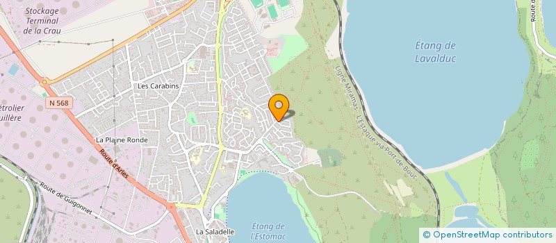 localisation de l'entreprise MONSIEUR CHRISTOPHE BROUZET  FOS-SUR-MER