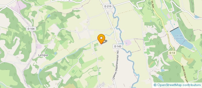 localisation de l'entreprise MONSIEUR CHRISTOPHE BROZOU  VIALER