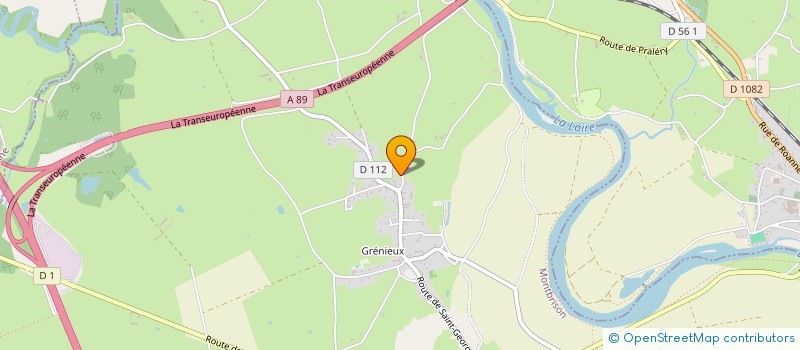 localisation de l'entreprise MONSIEUR CHRISTOPHE BRUEL  NERVIEUX