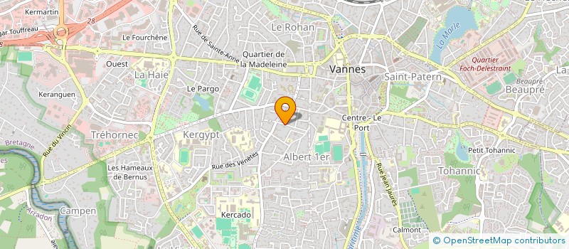 localisation de l'entreprise MONSIEUR CHRISTOPHE BRUEL à VANNES