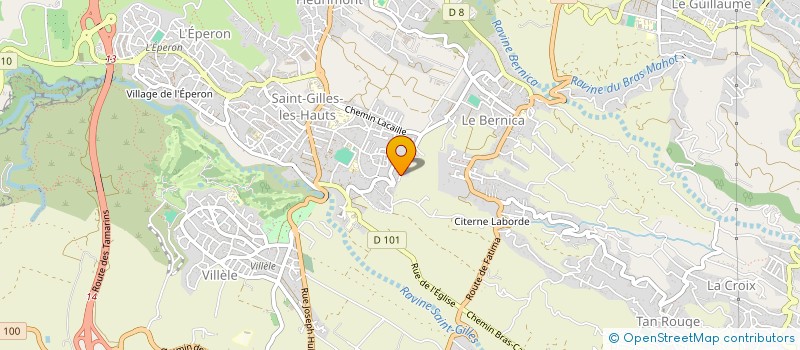 localisation de l'entreprise MONSIEUR CHRISTOPHE BRUGAT à SAINT-PAUL
