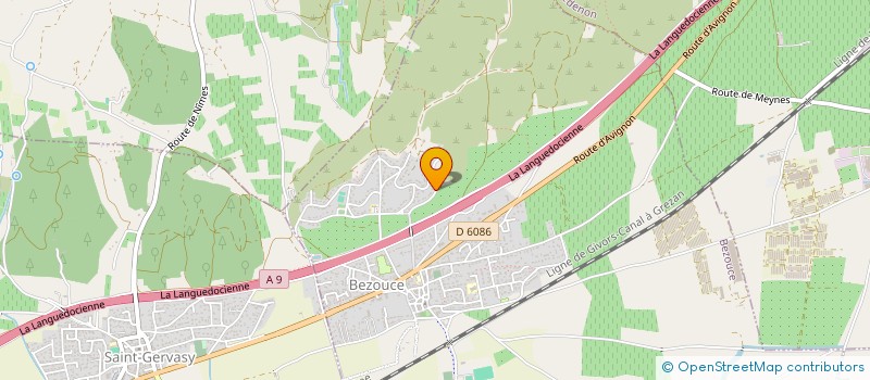 localisation de l'entreprise MONSIEUR CHRISTOPHE BRUN  BEZOUCE