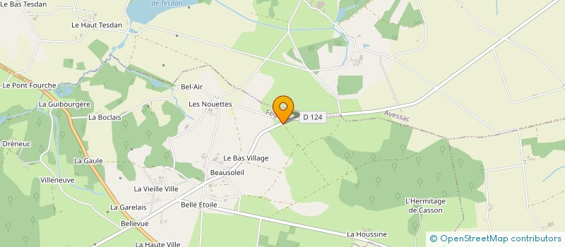 localisation de l'entreprise MONSIEUR CHRISTOPHE BRUN  FEGREAC