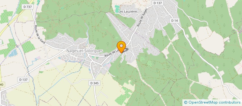 localisation de l'entreprise MONSIEUR CHRISTOPHE BRUNEL à NAGES-ET-SOLORGUES