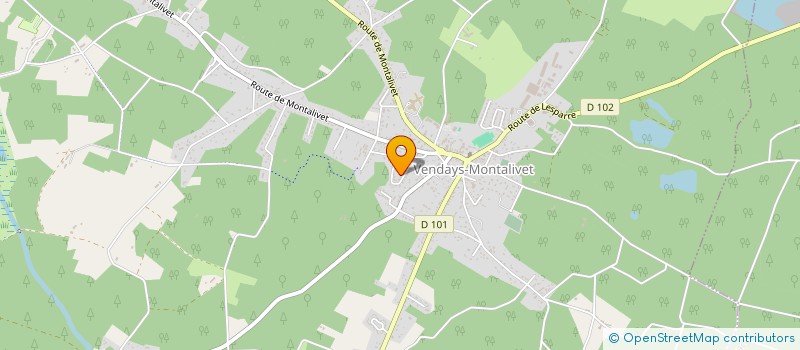 localisation de l'entreprise MONSIEUR CHRISTOPHE BRUNEL à VENDAYS-MONTALIVET