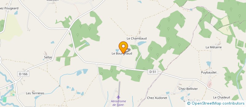 localisation de l'entreprise MONSIEUR CHRISTOPHE BRUNET à ORADOUR-FANAIS
