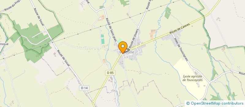 localisation de l'entreprise MONSIEUR CHRISTOPHE BRUNIAUX  VERDALLE