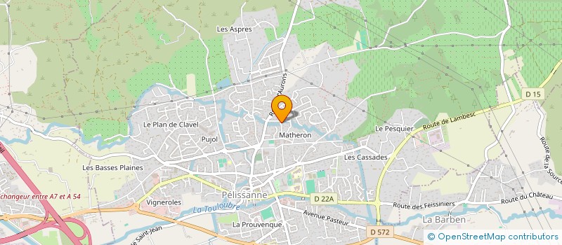 localisation de l'entreprise MONSIEUR CHRISTOPHE BUCKWELL à PELISSANNE