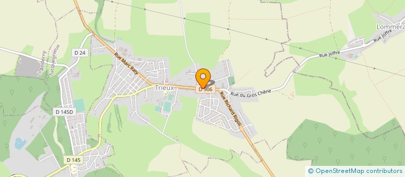 localisation de l'entreprise MONSIEUR CHRISTOPHE BUDA  TRIEUX