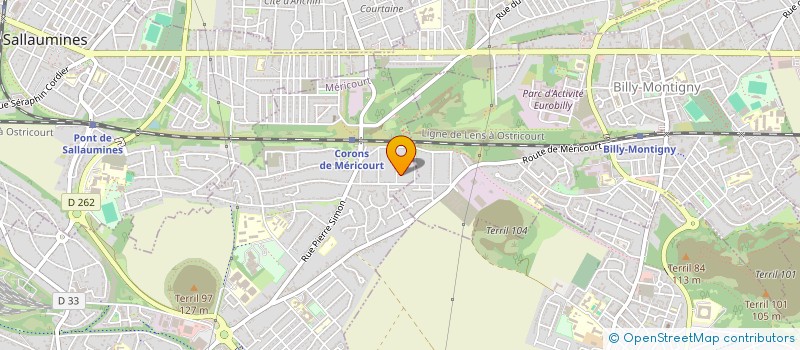 localisation de l'entreprise MONSIEUR CHRISTOPHE BUFFENOIR  MERICOURT