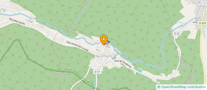 localisation de l'entreprise MONSIEUR CHRISTOPHE BUFFET  NEUFMANIL