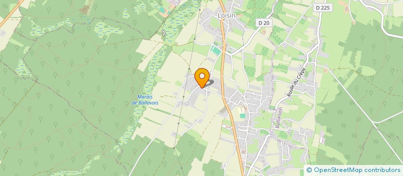 localisation de l'entreprise MONSIEUR CHRISTOPHE BUGNET  LOISIN