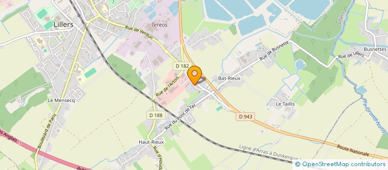 localisation de l'entreprise MONSIEUR CHRISTOPHE BUICHE  LILLERS