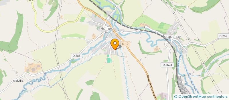 localisation de l'entreprise MONSIEUR CHRISTOPHE BULIN à HUMES-JORQUENAY
