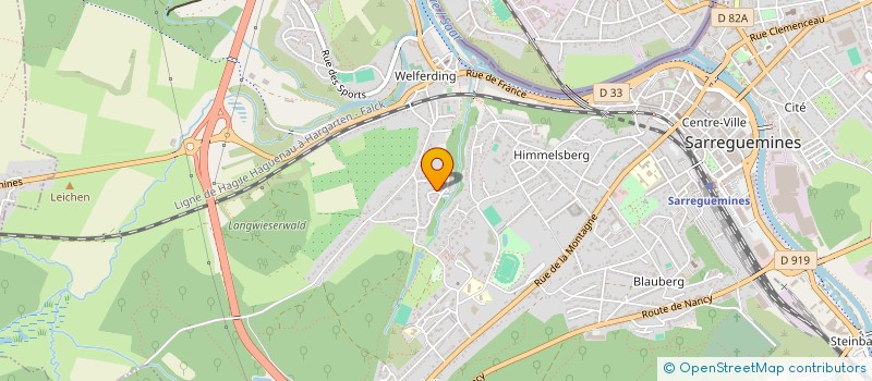 localisation de l'entreprise MONSIEUR CHRISTOPHE BURKHART  SARREGUEMINES