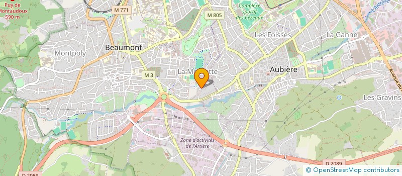 localisation de l'entreprise MONSIEUR CHRISTOPHE BURON à BEAUMONT