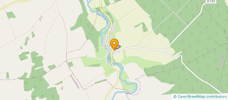 localisation de l'entreprise MONSIEUR CHRISTOPHE BURTE  FORCEY