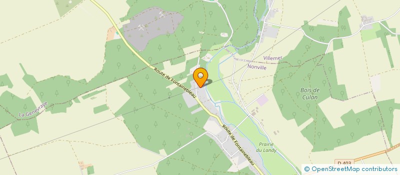 localisation de l'entreprise MONSIEUR CHRISTOPHE BUSSINET  NONVILLE