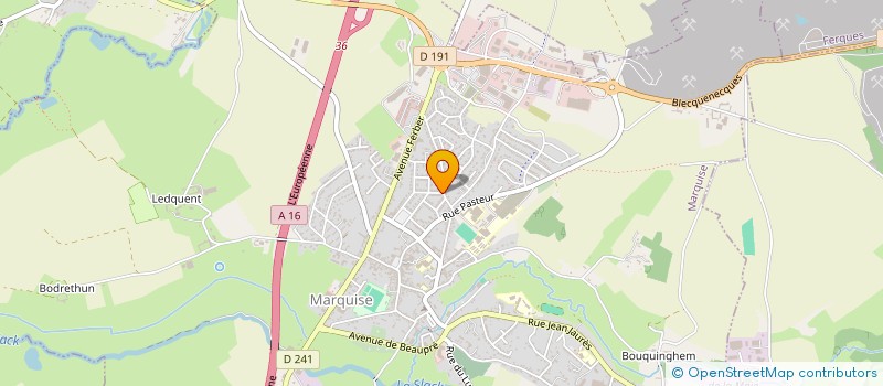 localisation de l'entreprise MONSIEUR CHRISTOPHE BUTEZ  FERQUES