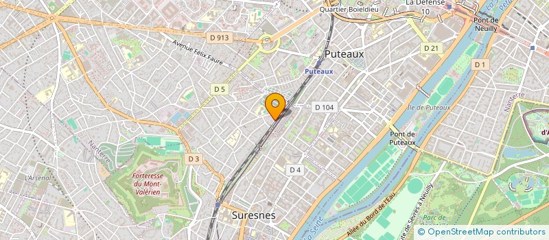 localisation de l'entreprise MONSIEUR CHRISTOPHE BUTIN à SURESNES