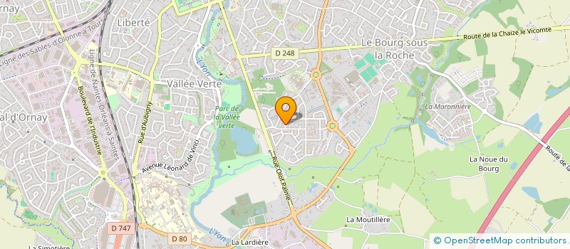 localisation de l'entreprise MONSIEUR CHRISTOPHE BUTON à LA ROCHE-SUR-YON