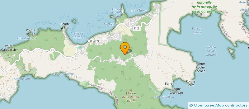 localisation de l'entreprise MONSIEUR CHRISTOPHE BUVAL  LA TRINITE