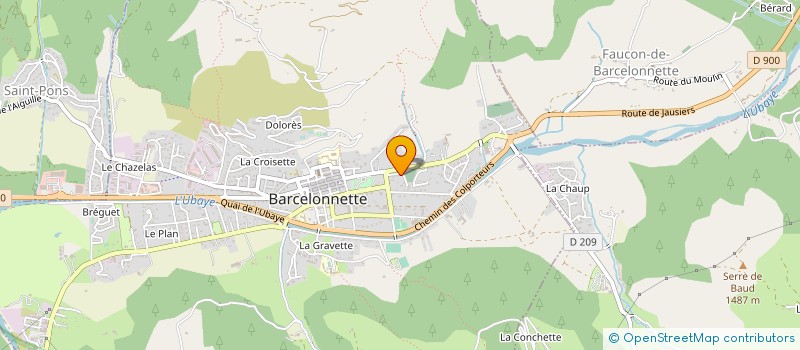 localisation de l'entreprise MONSIEUR CHRISTOPHE CABASSU à UVERNET-FOURS