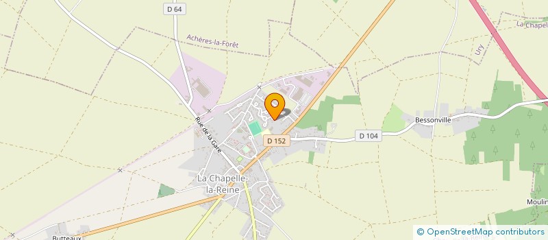 localisation de l'entreprise MONSIEUR CHRISTOPHE CABRERA  LA CHAPELLE-LA-REINE