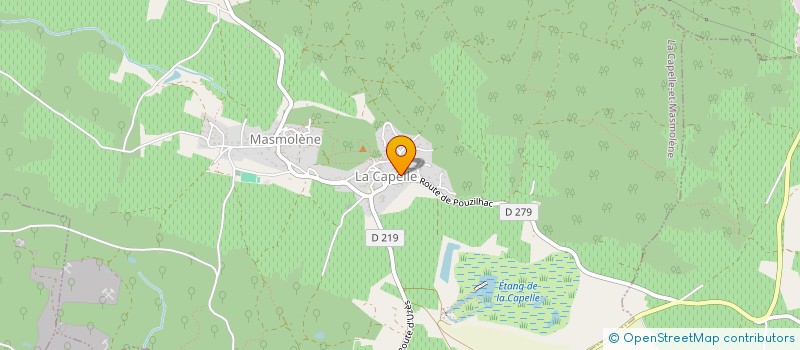 localisation de l'entreprise MONSIEUR CHRISTOPHE CACHAT  LA CAPELLE-ET-MASMOLENE