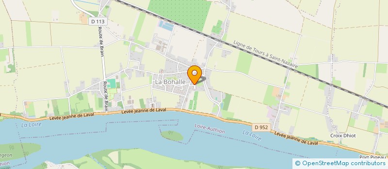 localisation de l'entreprise MONSIEUR CHRISTOPHE CACHET  LOIRE-AUTHION