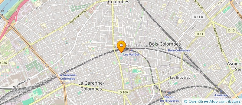 localisation de l'entreprise MONSIEUR CHRISTOPHE CADOR à LA GARENNE-COLOMBES