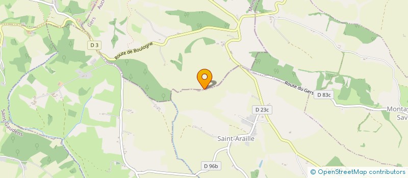 localisation de l'entreprise MONSIEUR CHRISTOPHE CAGNAC  LE FOUSSERET