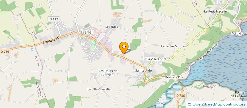 localisation de l'entreprise MONSIEUR CHRISTOPHE CAILLABA  FREHEL