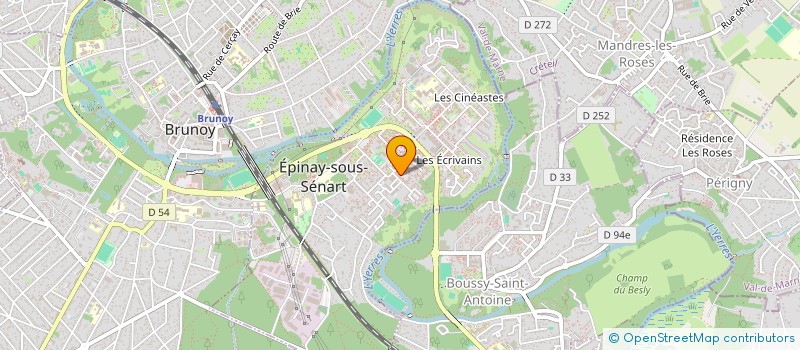 localisation de l'entreprise MONSIEUR CHRISTOPHE CAILLOT  BOIS-COLOMBES