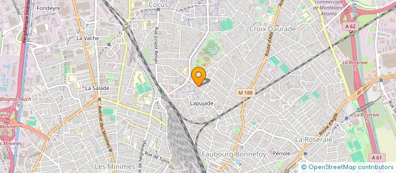 localisation de l'entreprise MONSIEUR CHRISTOPHE CAILLY à TOULOUSE