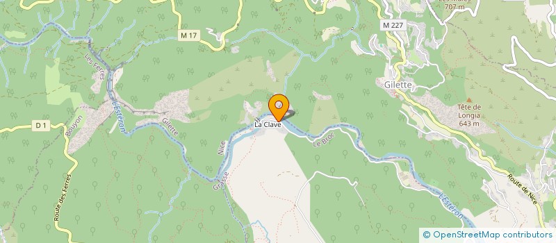 localisation de l'entreprise MONSIEUR CHRISTOPHE CALABRO  LE BROC