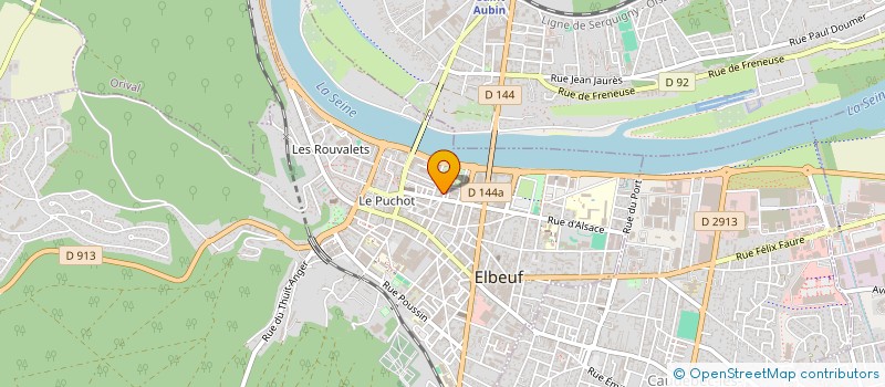 localisation de l'entreprise MONSIEUR CHRISTOPHE CALLAT  ELBEUF