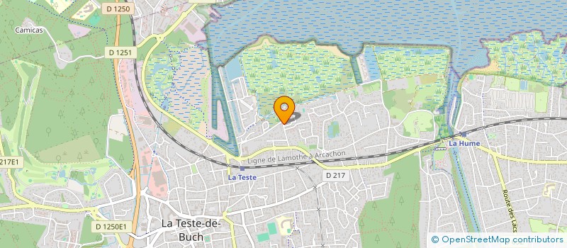 localisation de l'entreprise MONSIEUR CHRISTOPHE CALLEJA  LA TESTE-DE-BUCH