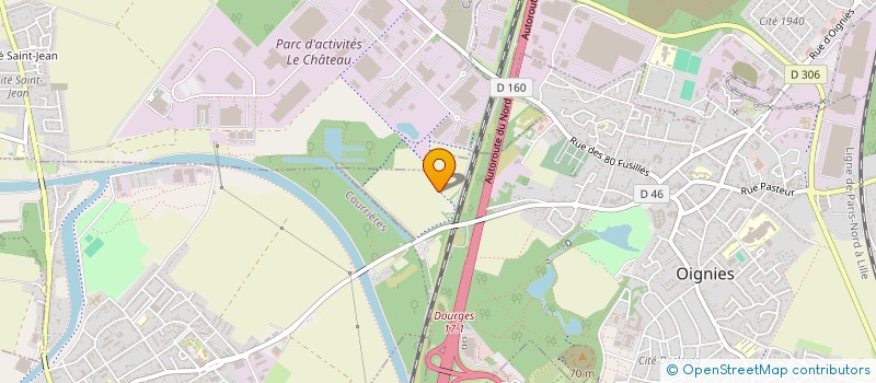 localisation de l'entreprise MONSIEUR CHRISTOPHE CALLEWAERT  OIGNIES