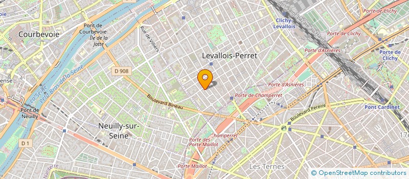 localisation de l'entreprise MONSIEUR CHRISTOPHE CAMARD à LEVALLOIS-PERRET