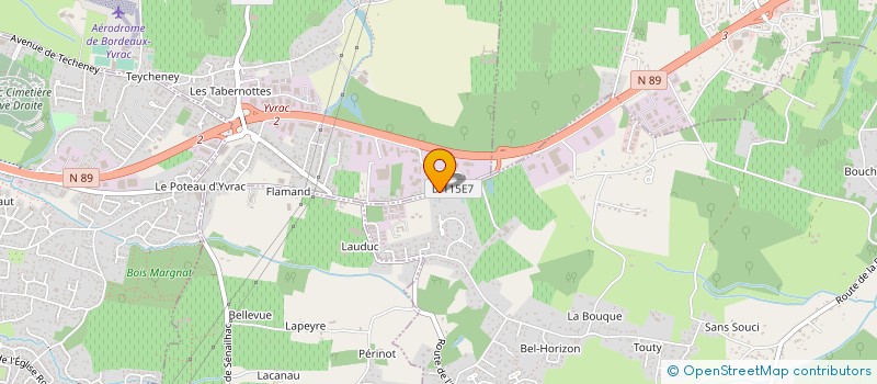 localisation de l'entreprise MONSIEUR CHRISTOPHE CAMESCASSE  YVRAC